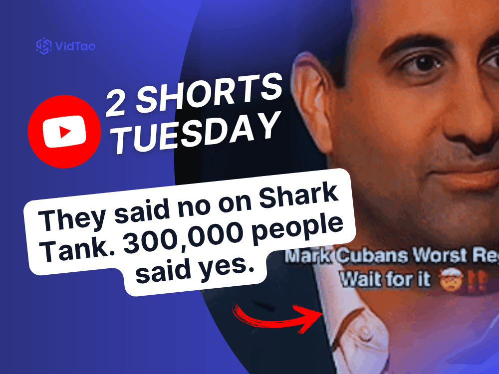 Shark tank refused ad inside VidTao ad spy tool cover image